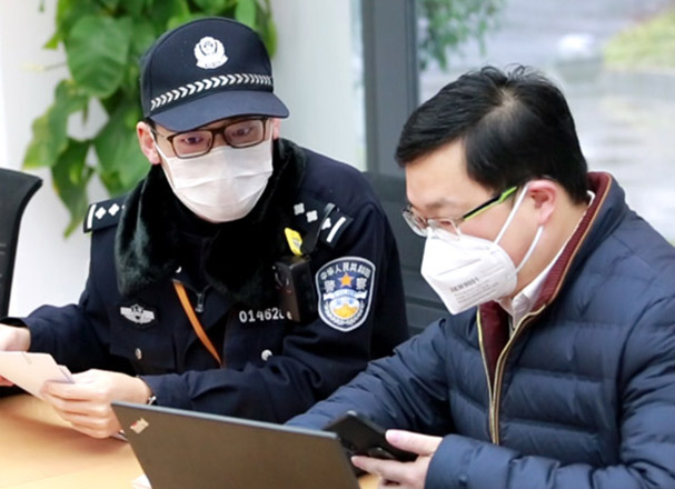 滬警方主動對接我司，保障誠格一次性防護服安全生產